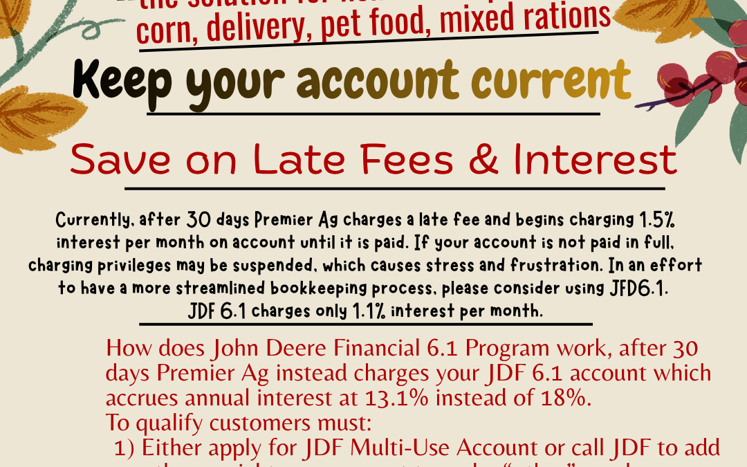 John Deere Financial 6.1 Program